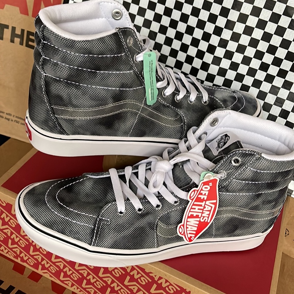 Vans Comfycush Sk8-Hi In Bloom Multi/True White Men’s sneakers - Picture 11 of 16